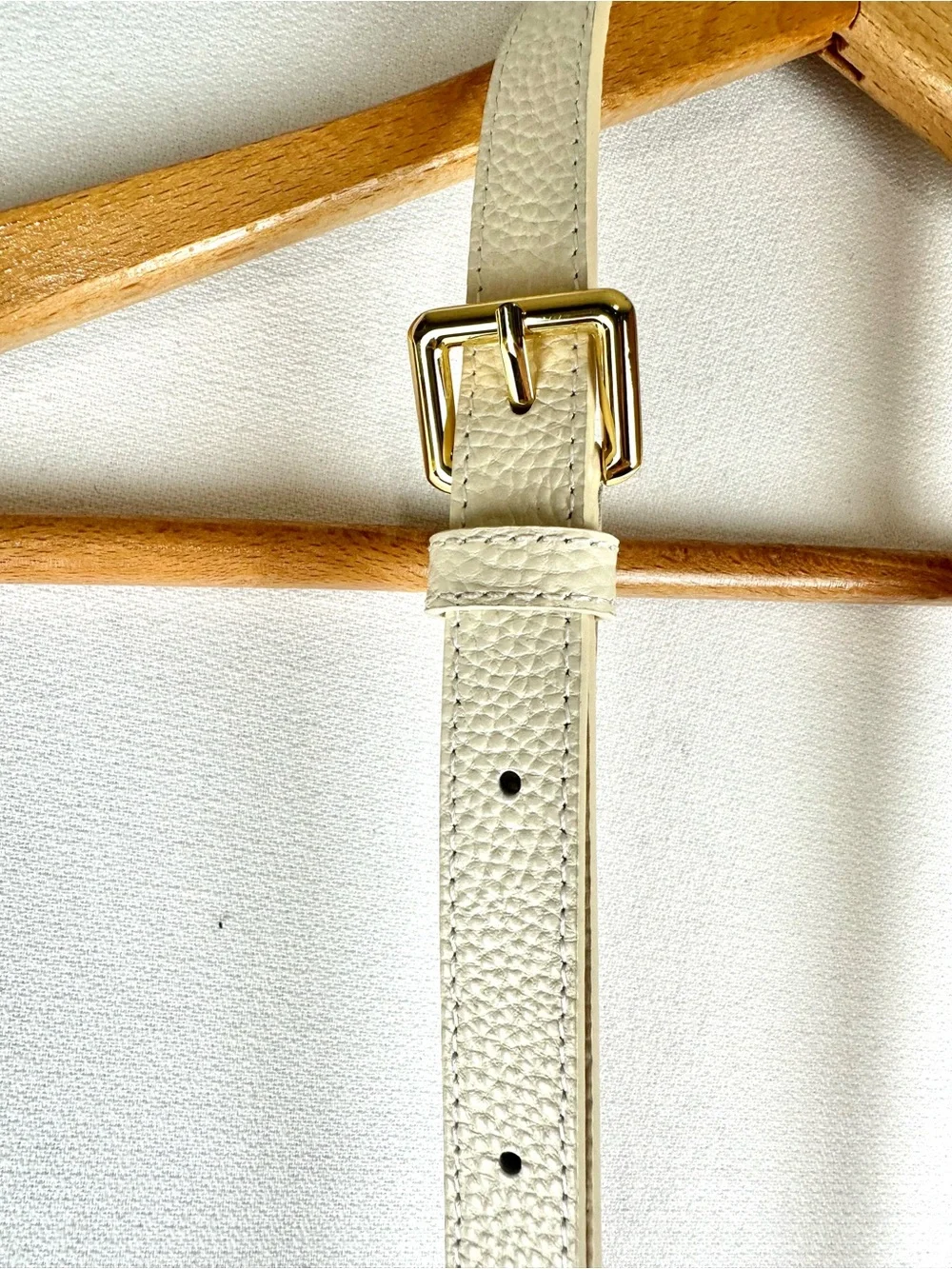 Bandolier Iphone 15 Pro Crossbody Case Leather Strap Stripe